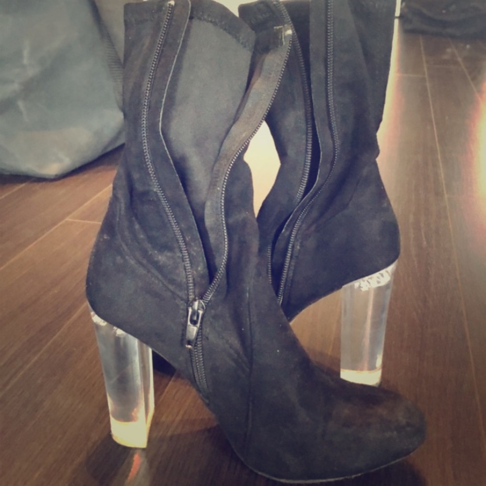 Size 6.5 sock booties